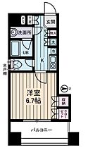 西川ビル 701 ｜ 東京都荒川区西日暮里５丁目33-1（賃貸マンション1K・7階・24.45㎡） その2