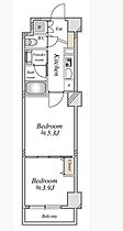 クラシアム飯田橋（CLASSEUM飯田橋） 210 ｜ 東京都新宿区新小川町9-8（賃貸マンション2K・2階・28.89㎡） その2