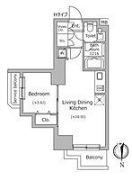 ドゥーエ南千住 501 ｜ 東京都荒川区南千住６丁目64-15（賃貸マンション1LDK・5階・31.70㎡） その2