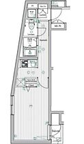 アクア　スウィート　ニッポリ 201 ｜ 東京都荒川区西日暮里１丁目27-11（賃貸マンション1K・2階・27.29㎡） その2