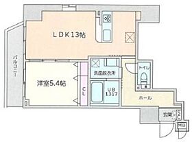 ケイブ湯島（CAVE YUSHIMA） 1303 ｜ 東京都文京区湯島３丁目24-8（賃貸マンション1LDK・13階・45.39㎡） その2