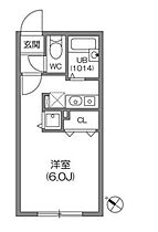 ゼスティ小石川（ZESTY小石川） 203 ｜ 東京都文京区小石川５丁目41-7（賃貸マンション1K・2階・20.79㎡） その2