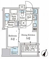 パークアクシス神保町 503 ｜ 東京都千代田区神田神保町１丁目56-2（賃貸マンション1DK・5階・27.31㎡） その2