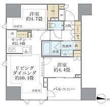 ブリリア本郷ステーションフロント 602 ｜ 東京都文京区本郷４丁目1-2（賃貸マンション2LDK・6階・53.68㎡） その2