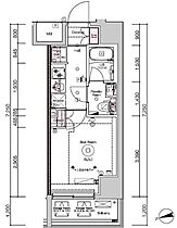 ハイズ綾瀬II 506 ｜ 東京都葛飾区堀切８丁目1-2（賃貸マンション1K・5階・21.02㎡） その2