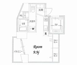 アリカ文京本郷 101 ｜ 東京都文京区湯島４丁目4-2（賃貸マンション1R・1階・27.61㎡） その2