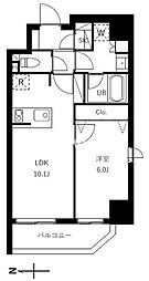 グランジット蔵前 7階1LDKの間取り