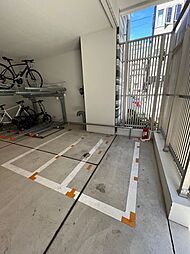 外観バイク置き場