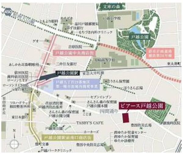 ピアース戸越公園 203｜東京都品川区豊町４丁目(賃貸マンション1LDK・2階・36.40㎡)の写真 その4