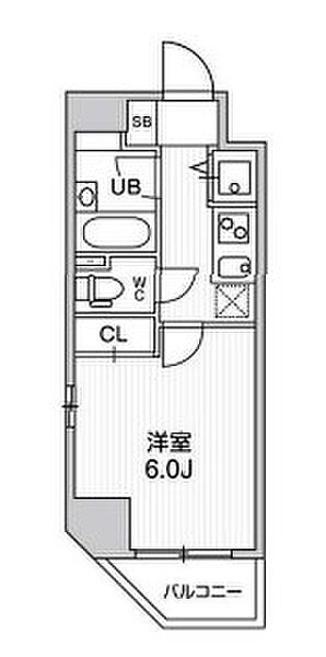 コンシェリア新橋 709｜東京都港区新橋４丁目(賃貸マンション1K・7階・20.53㎡)の写真 その2