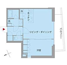 エス・テラス南青山 1003 ｜ 東京都港区南青山６丁目8-2（賃貸マンション1LDK・10階・47.30㎡） その2