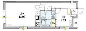 プラティーク品川中延 501 ｜ 東京都品川区西中延２丁目7-16（賃貸マンション1LDK・5階・46.44㎡） その2