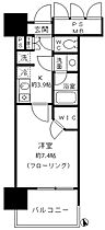 フォンテーヌ芝浦 1004 ｜ 東京都港区芝浦４丁目17-7（賃貸マンション1K・10階・26.02㎡） その2