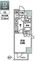 レジディア中延II 701 ｜ 東京都品川区東中延２丁目9-6（賃貸マンション1K・7階・21.64㎡） その2