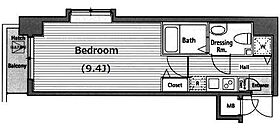 グランド・ガーラ西麻布 8F ｜ 東京都港区西麻布１丁目12-3（賃貸マンション1K・8階・27.41㎡） その2