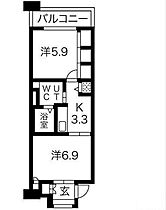 シティコート目黒3号棟 210 ｜ 東京都品川区上大崎２丁目10-34（賃貸マンション2K・2階・40.38㎡） その2