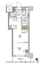 ＲＪＲプレシア大森北 514 ｜ 東京都大田区大森北５丁目4-17（賃貸マンション1DK・5階・30.88㎡） その2