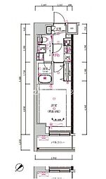 スプレスター大森山王 1Kの間取図画像