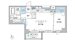 プラネソシエ大森山王 1LDKの間取図画像