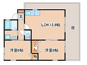 ベルドミール A101 ｜ 兵庫県神戸市長田区前原町2丁目（賃貸アパート2LDK・1階・53.90㎡） その2