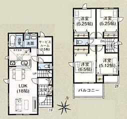 物件画像 上尾市向山1丁目　新築戸建て　8期　1号棟