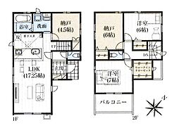 物件画像 志木市柏町6丁目　新築戸建て　20期　6号棟