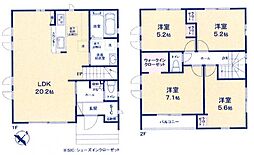 物件画像 ふじみ野市北野2丁目　新築戸建て　1期　1号棟