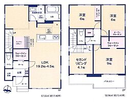 物件画像 吉川市中野　新築戸建て　5期　2号棟