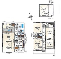 物件画像 所沢市松郷　新築一戸建て　2期　9号棟