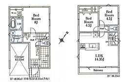 物件画像 朝霞市根岸台8丁目　新築戸建て　23−1期　1号棟