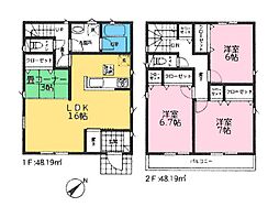 物件画像 川口市東本郷2丁目　新築一戸建て　第19　6号棟