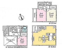 物件画像 蕨市南町1丁目　新築一戸建て　123　1号棟