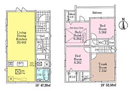 物件画像 さいたま市北区日進町1丁目　新築戸建て　1832　1号棟