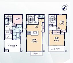 物件画像 上尾市仲町2丁目　新築一戸建て　22−1期　7号棟