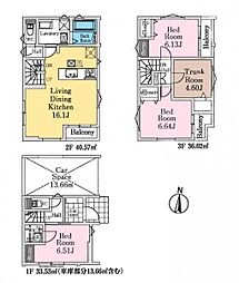 物件画像 さいたま市南区文蔵4丁目　新築一戸建て　425　1号棟