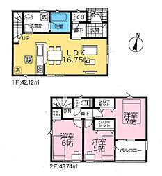 物件画像 戸田市美女木2丁目　新築一戸建て　第35　4号棟