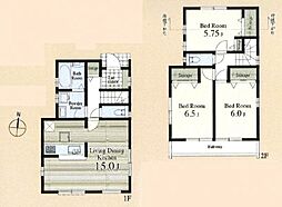 物件画像 練馬区西大泉4丁目　新築戸建て　1号棟