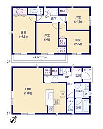 物件画像 清瀬市旭が丘　新築一戸建て　第5　9号棟