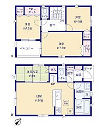 物件画像 清瀬市旭が丘　新築一戸建て　第5　4号棟