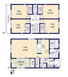 物件画像 清瀬市旭が丘　新築一戸建て　第5　3号棟