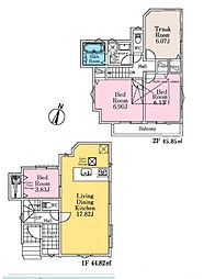 物件画像 板橋区四葉1丁目　新築一戸建て　127　1号棟