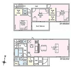 物件画像 さいたま市桜区白鍬　新築戸建て　23−1期　1号棟