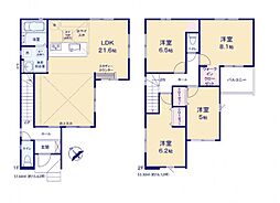 物件画像 八潮市大字鶴ケ曽根　新築一戸建て　2期　1号棟