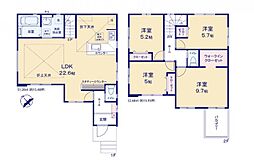 物件画像 八潮市大字鶴ケ曽根　新築一戸建て　2期　2号棟