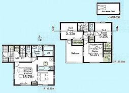 物件画像 所沢市久米　新築一戸建て　第12期　1号棟