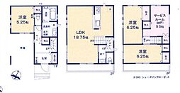 物件画像 川口市戸塚3丁目　新築一戸建て　1号棟