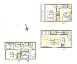 物件画像 朝霞市本町3丁目　新築一戸建て　第2　1号棟