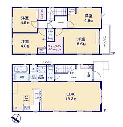 物件画像 朝霞市田島1丁目　新築一戸建て　2期　1号棟