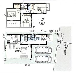 物件画像 蓮田市関山2丁目　新築一戸建て　4期