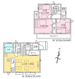 物件画像 所沢市下安松　新築一戸建て　24期　2号棟